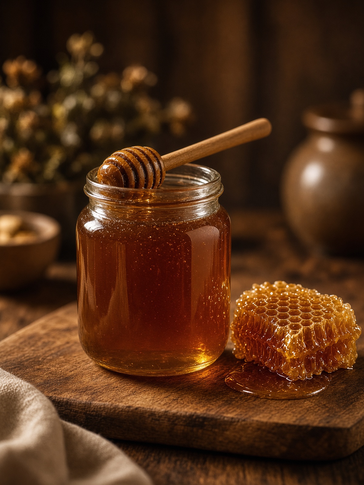 Raw Little Bee Honey